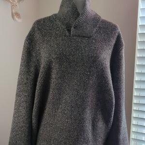 Old Navy Unisex Charcoal Knit Pullover